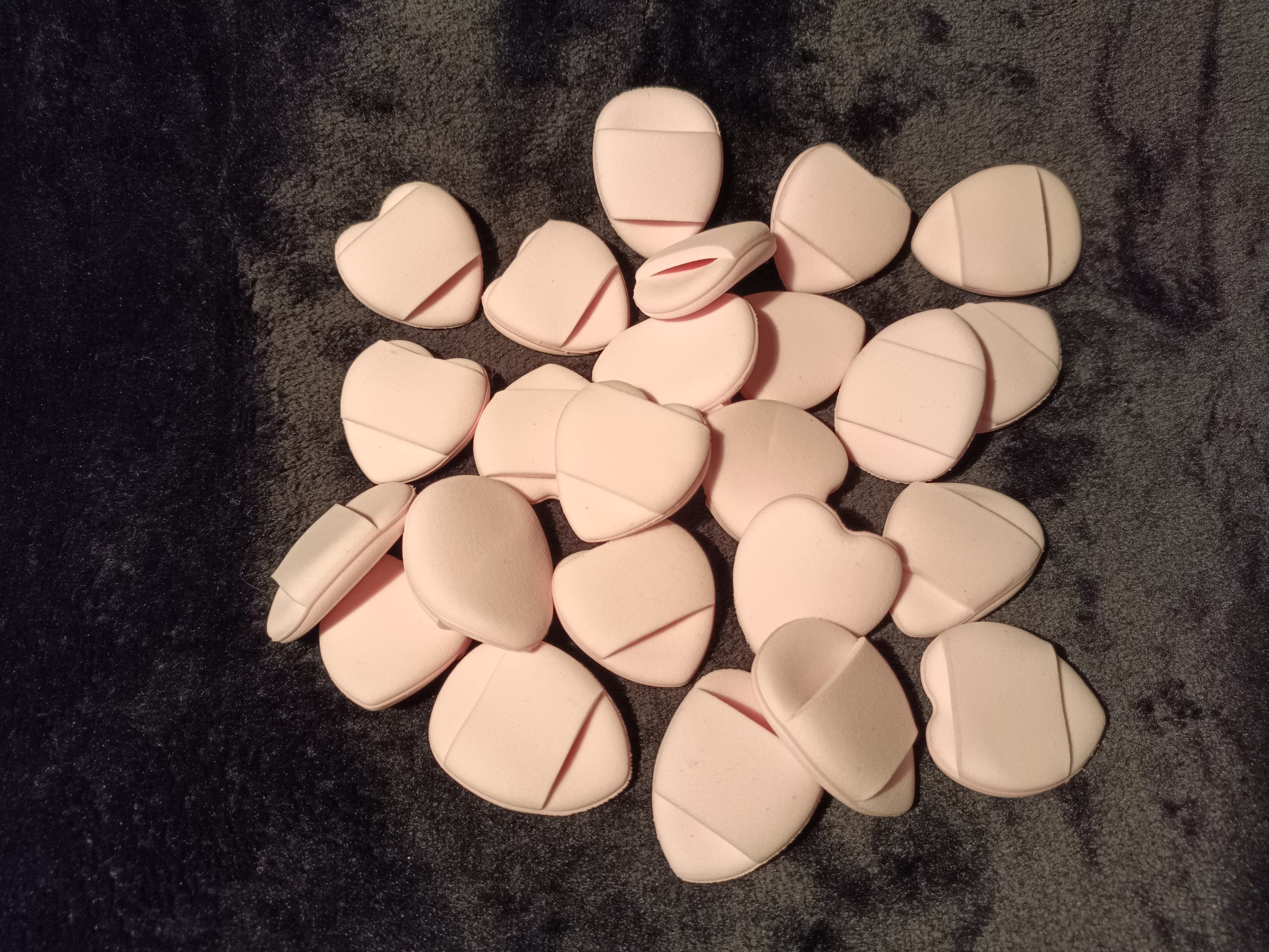 Powder-Puff Mini Make-Up Schwämmchen – 24 Stück-Multipack